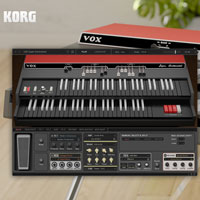 Korg Vox Super Continental Combo Organ Korg Vox Super Continental Combo Organ
